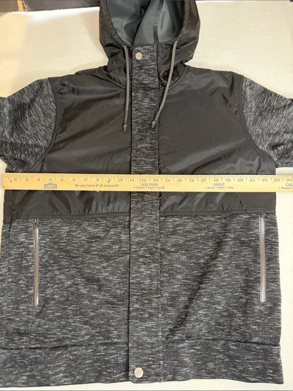 The North Face Mountain Athletics street-wear hybrid hoodie jacket. Large